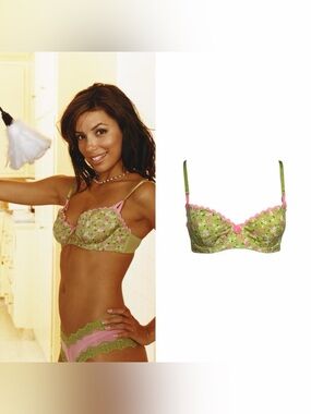 Cherry Blossom Lace Balconette Bra As Seen On Gabrielle Solis